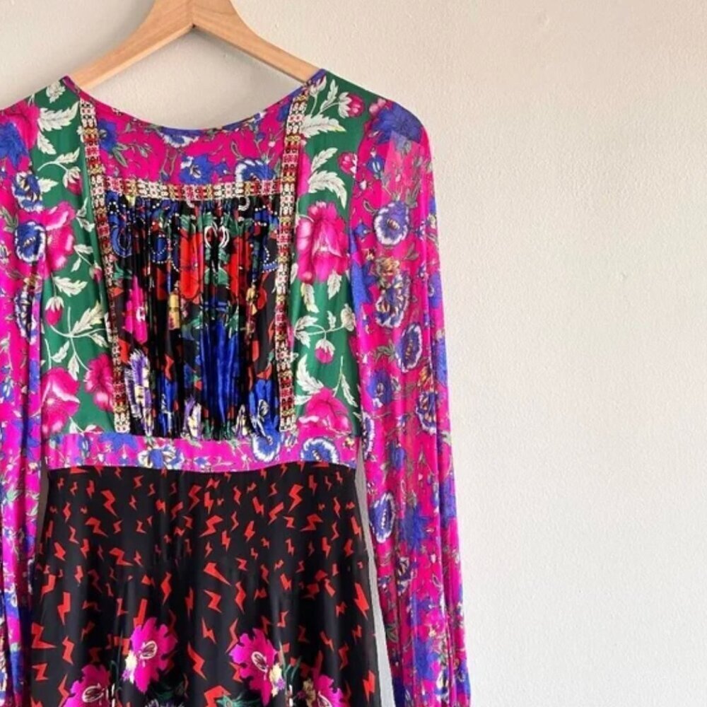 Anthropologie Moulinette Soeurs Emporia Maxi Dress Size 0 NWT - Picture 2 of 5
